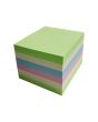 Notes LYRECO recycled 75x75mm sort. 6/fp