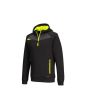 Hoodie halfzip PW DX467 svart XL