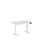 Skrivbord Ergo 2-motorigt 120x80cm vit