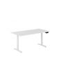 Skrivbord Ergo 2-motorigt 160x80cm vit