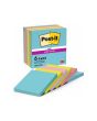 Notes POST-IT SuperSt Miami 76x76mm 6/FP