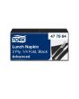 Servett TORK Lunch 3-lags svart 150/fp