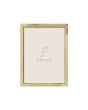 Ram 21x29,7cm guld