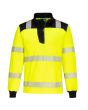 Sweatshirt PW3 Hi-Vis 1/4 Zip gul 5XL