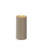 Blockljus KONSTSMIDE LEDtimer beige 15cm