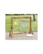 Golvstaffli med plexiglas