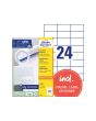 Etikett AVERY 70x37mm 2400/FP