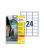 Etikett AVERY 63,5x33,9mm 240/FP
