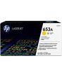 Toner HP CF322A 653A Gul