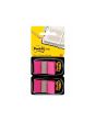 Index POST-IT 680 2x50 25x44mm cerise