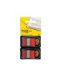 Index POST-IT 680 2x50 25x44mm röd