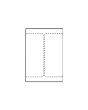 Transportetikett laser 105x220mm 500/FP