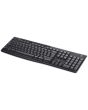 Tangentbord LOGITECH K270 trådlös svart