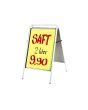 Gatuställ Sign 50x70cm vit