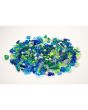 Plastpärlor mix blå/grön 1000/FP