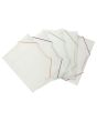 Gummibandsmapp 3-klaff A4 PP sorterade