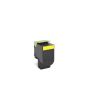 Toner LEXMARK 80C2HY0 802HY gul