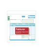 Blankett faktura 2/3 A4 2x50 blad