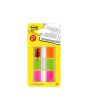 Index POST-IT Neon orange, lime, grön, rosa