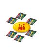 Index POST-IT 683 12X43mm 4+2 på köpet