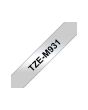 Tape BROTHER TZEM931 12mm svart på silver
