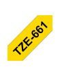 Tape BROTHER TZE661 36mm svart på gul