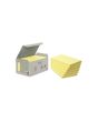 Notes POST-IT 100% recyc 127x76mm gul 6/FP