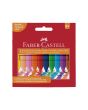 Plastkrita FABER CASTELL trekantig 12/FP