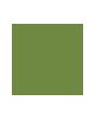 Servett 3-lag 33x33cm leaf green 125/FP