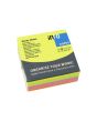 Notes INFO NOTES kub 75x75mm neon