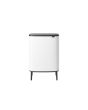 Papperskorg BRABANTIA Bo Touch 60L vit