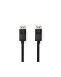 Kabel NEDIS DP hane - DP hane 2m svart