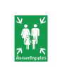 Skylt Återsamlingsplats A3 Aluminium