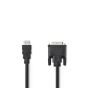 Kabel NEDIS HDMI ha - DVI ha 2m svart