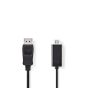 Kabel NEDIS DP ha - HDMI ha 1m svart