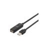 Kabel DELTACO USB aktiv förlängning 10m