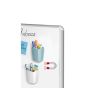 Pennkopp magnetisk Gloss vit