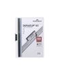 Klämmapp Duraclip 2200 A4 3mm vit