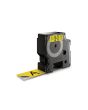 Tape DYMO D1 24mm svart på gul