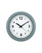 Väggur ALBA Easytime Ø30cm grå