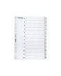 Register Mylar LYRECO A4 1-12 vit