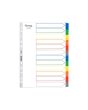 Kartongregister LYRECO A4 1-15 vit