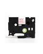 Tape 18mm TZe-242 Röd på Vit
