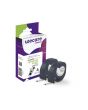 Tape WECARE Plast 12mmx4m Sv på Vit 2/fp
