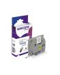 Tape WECARE 12mm TZe-231 Svart på Vit