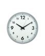 Väggur ALBA Bigtime Ø38cm vit
