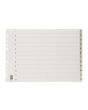 Plastregister A3L PP 1-12 frostad