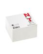 Blockkub 100x100x50mm vit