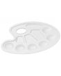 Plastpalett oval 5/FP