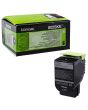 Toner LEXMARK 80C2SKE svart